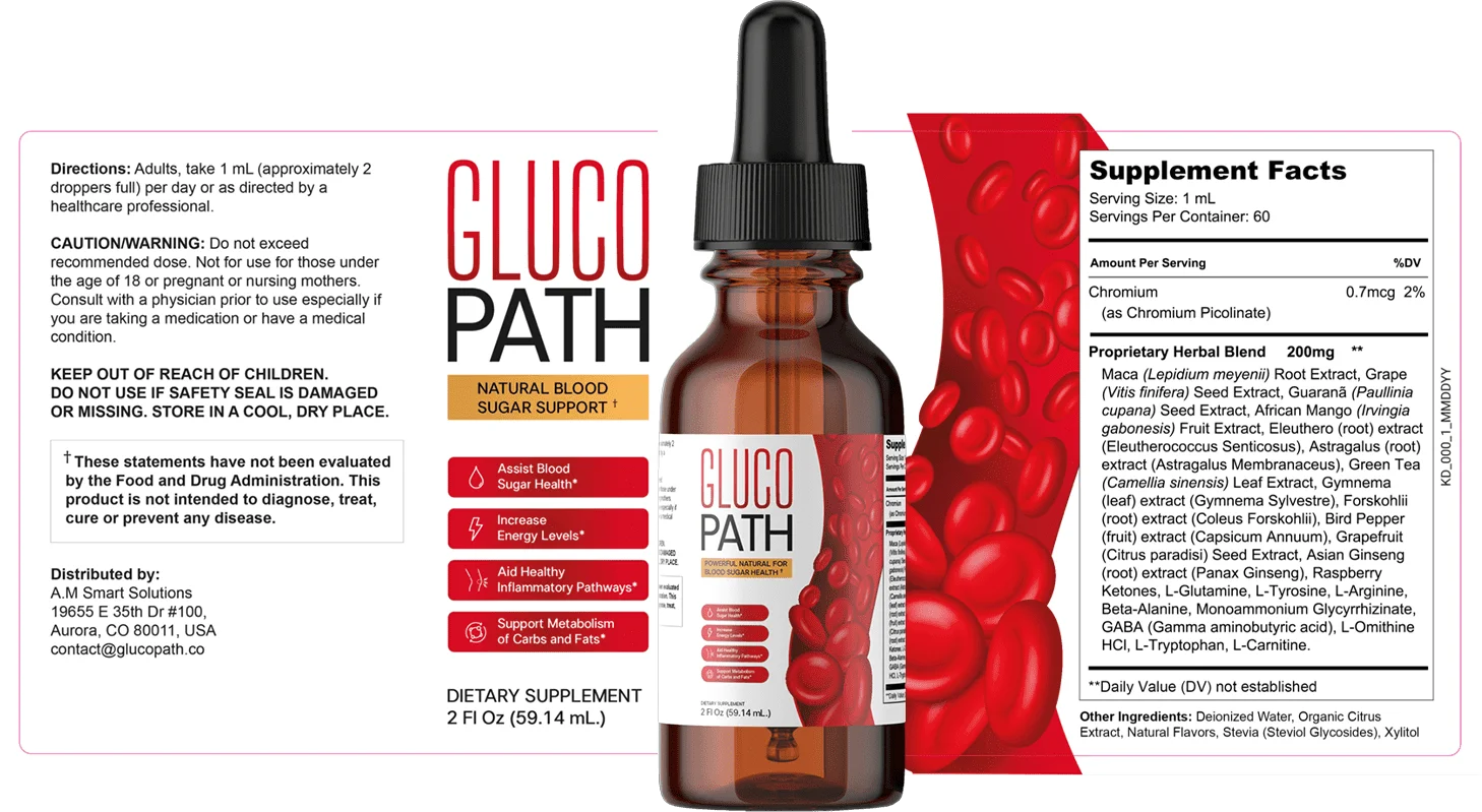 Rótulo da Glucopath